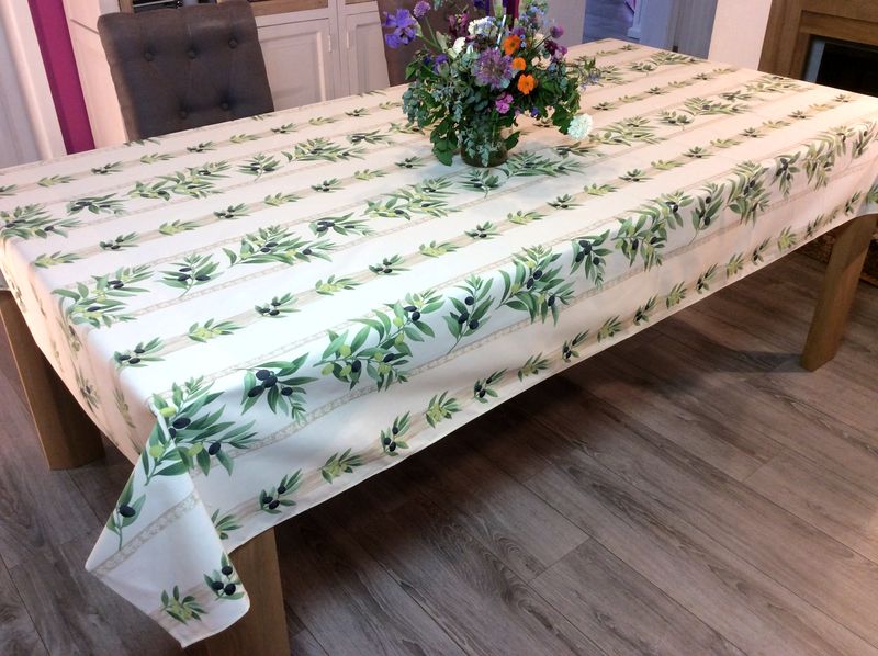 Nappe 160 x 160 cm Menthe Provence - Hagen Grote Suisse