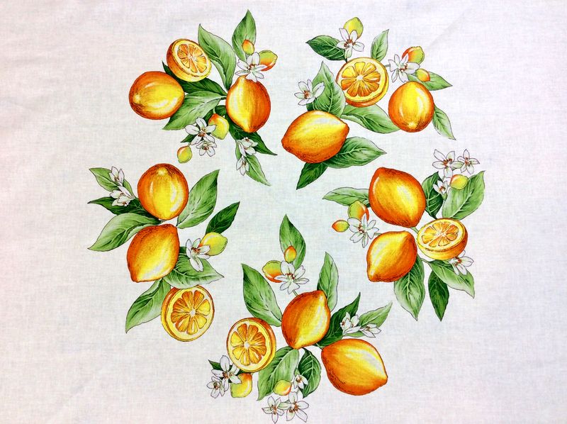 Belle nappe citrons !