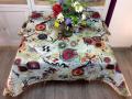 Nappe Peinture Kandy, carrée, polycoton jacquard