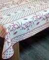 Nappe provençale Cigales olives beige, jaune ou bleu, rectangulaire, 100% polyester anti-taches