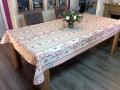 Nappe provençale Cigales olives beige, jaune ou bleu, rectangulaire, 100% polyester anti-taches